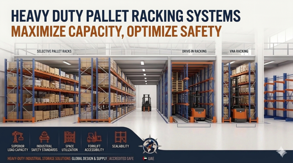 Heavy Duty Pallet Racking System
